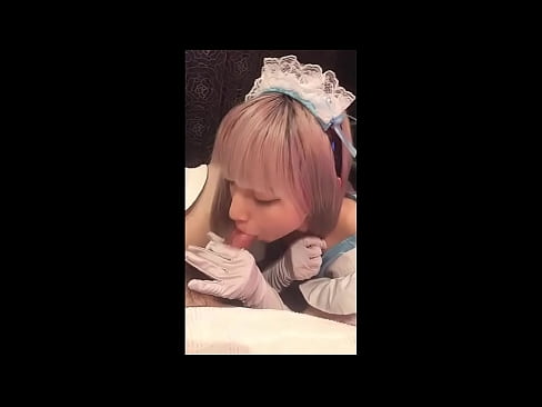 ❤️ Japanesch Idol [mayuka], Franséisch Déngschtmeedchen Kostüm, Deel 1, blowjob a réckelen mat Lotion ❤❌ Fucking bei eis ❌❤